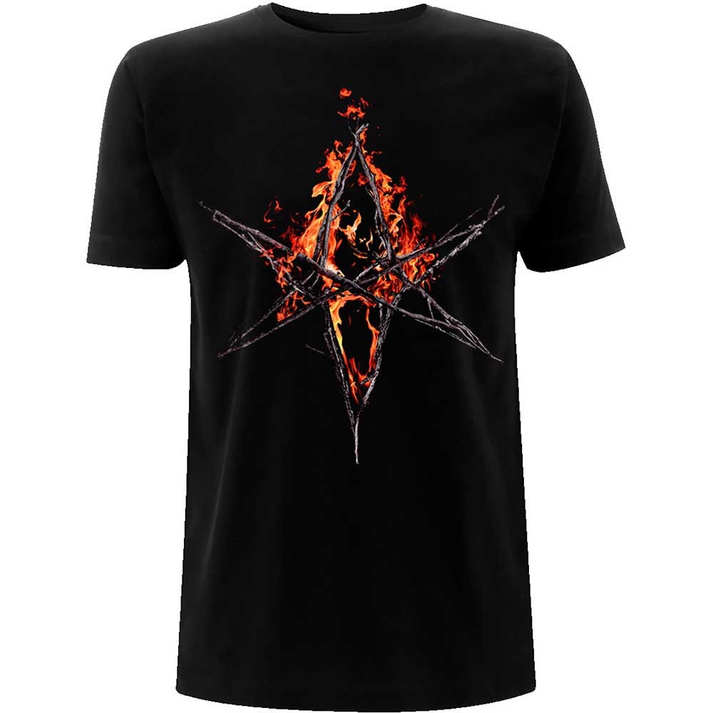 Bring Me The Horizon Flaming Hex T-Shirt Unisex - Made to Order - T-Shirt For Men and Women - Music Metal Rock Band Concert Shirt
