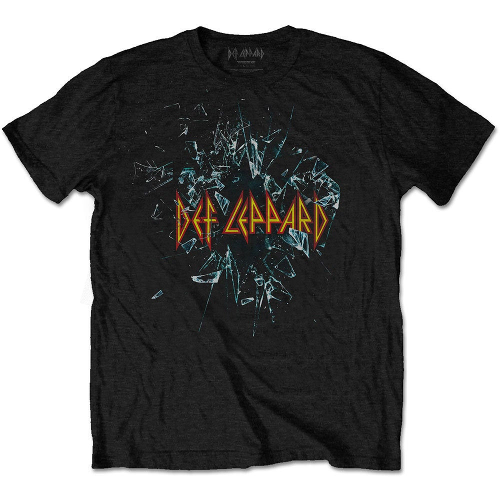 DEF LEPPARD Shatter T-Shirt Unisex  - Made to Order - T-Shirt For Men and Women - Music Metal Rock Band Concert Shirt