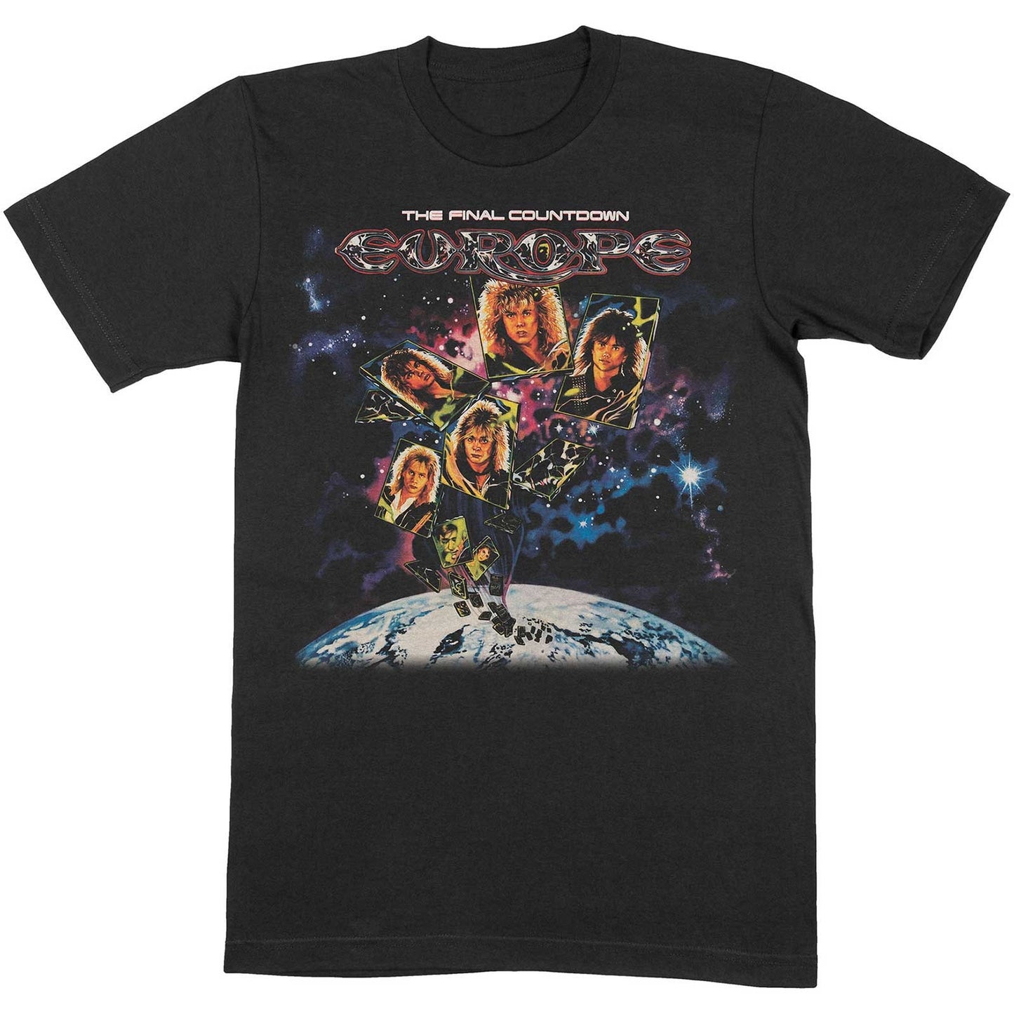 EUROPE The Final Countdown T-Shirt Unisex - Made to Order - T-Shirt For Men and Women - Music Metal Rock Band Concert Shirt