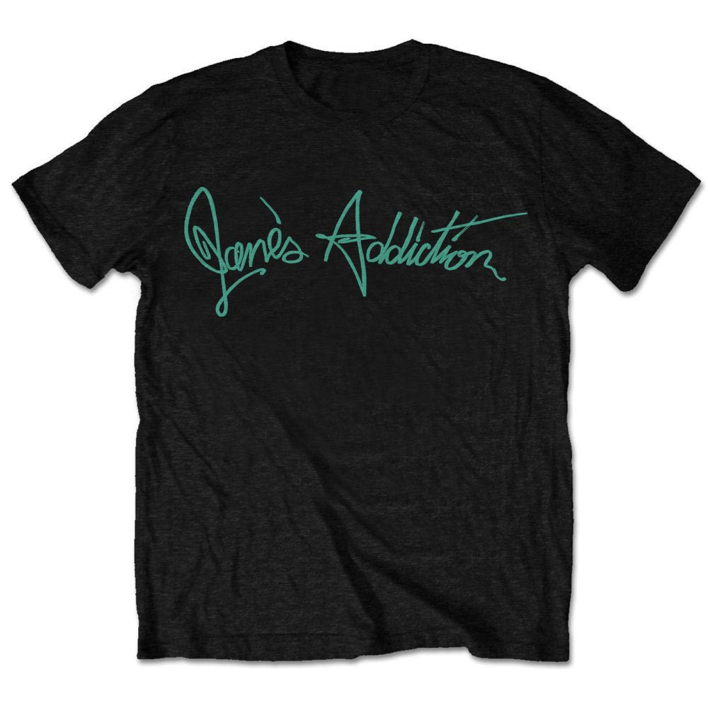 JANE'S ADDICTION Band Script T-Shirt Unisex - Made to Order - T-Shirt For Men and Women - Music Metal Rock Band Concert Shirt