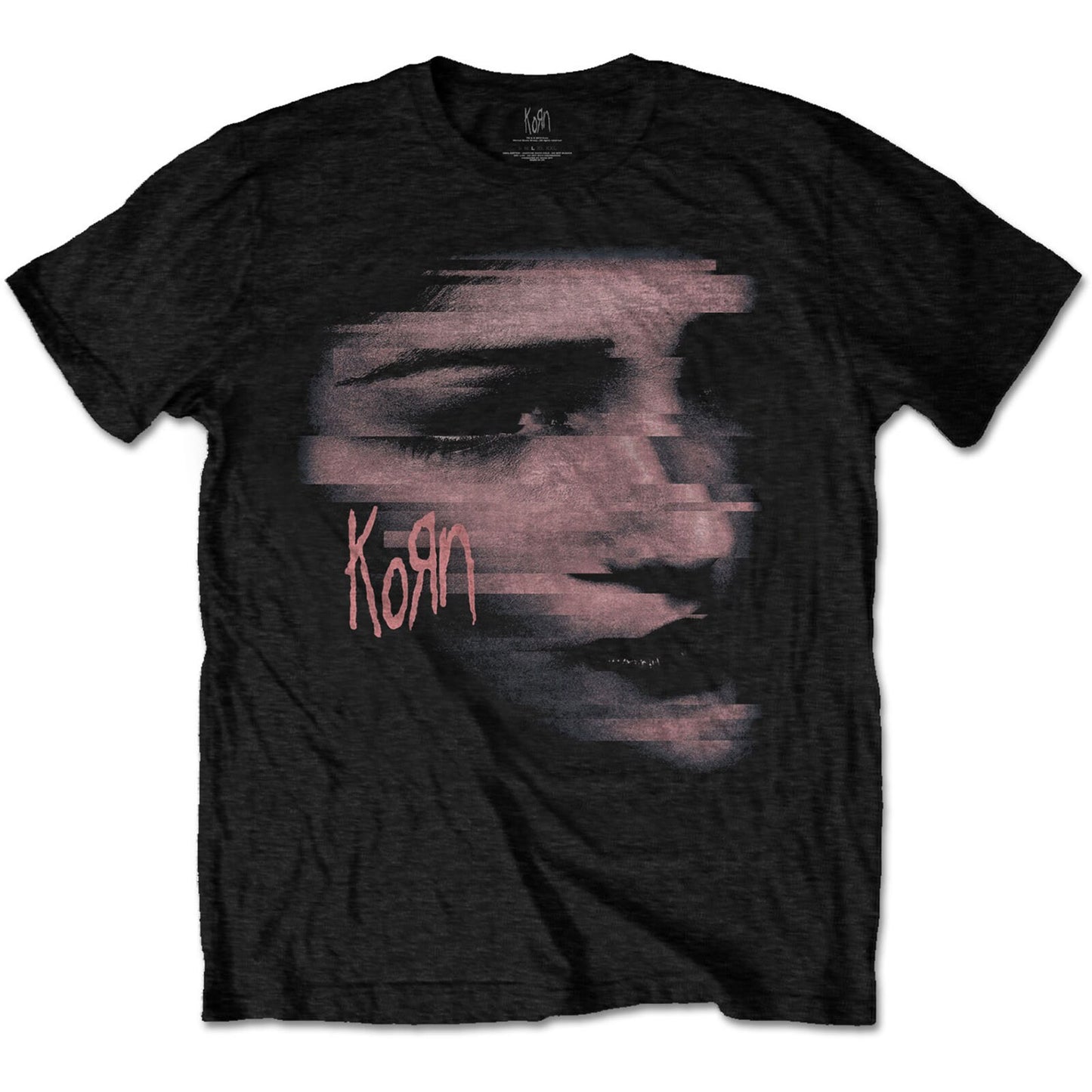 KORN Chopped Face T-Shirt Unisex - Made to Order - T-Shirt For Men and Women - Music Metal Rock Band Concert Shirt