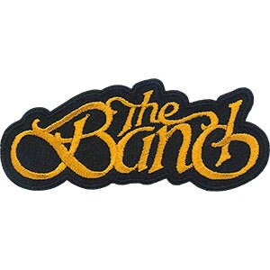 THE BAND Logo Patch - 4x1.6 Inch - Embroidered Rock Band Patch Applique Craft Supply