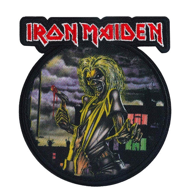 IRON MAIDEN Eddie Patch - 3.5x4 Inch - English Heavy Metal Band Music Embroidered Patch Applique Craft Supply