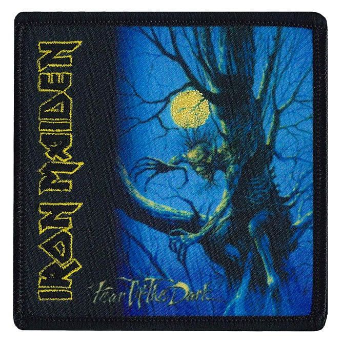 IRON MAIDEN Fear of the Dark Patch - 3.5x3.5 Inch - English Heavy Metal Band Music Embroidered Patch Applique Craft Supply