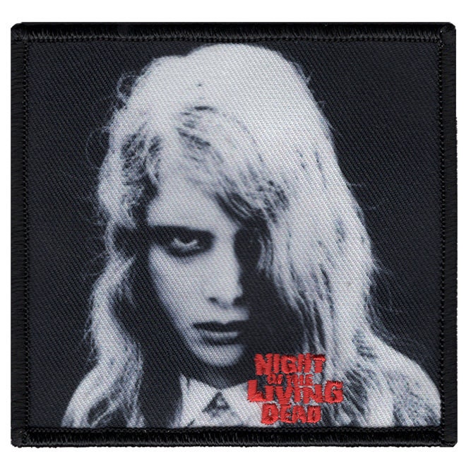 Night of the Living Dead Kyra Patch - 3.6x3.5 Inch - Classic Horror Movie Embroidered Patch Applique Craft Supply