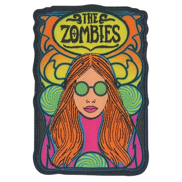 THE ZOMBIES She's Not There Patch - 3.1x4.2 Inch - 1960s British Rock Band Embroidered Patch Applique Craft Supply