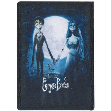 CORPSE BRIDE Movie Poster Patch - 3.4x4.4 Inch - Tim Burton Johnny Depp Animated Classic Embroidered Patch Applique Craft Supply