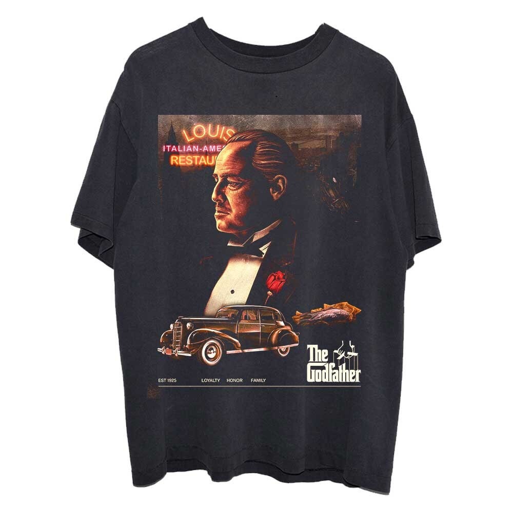 THE GODFATHER Sketch Louis T-Shirt Unisex - Made to Order - T-Shirt For Men and Women - Al Pacino Marlon Brando Robert De Niro Movie