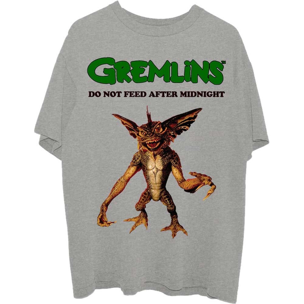 GREMLINS Stripe Do Not Feed T-Shirt Unisex - Made to Order - T-Shirt For Men and Women - Gizmo Zach Galligan Horror Movie Classic