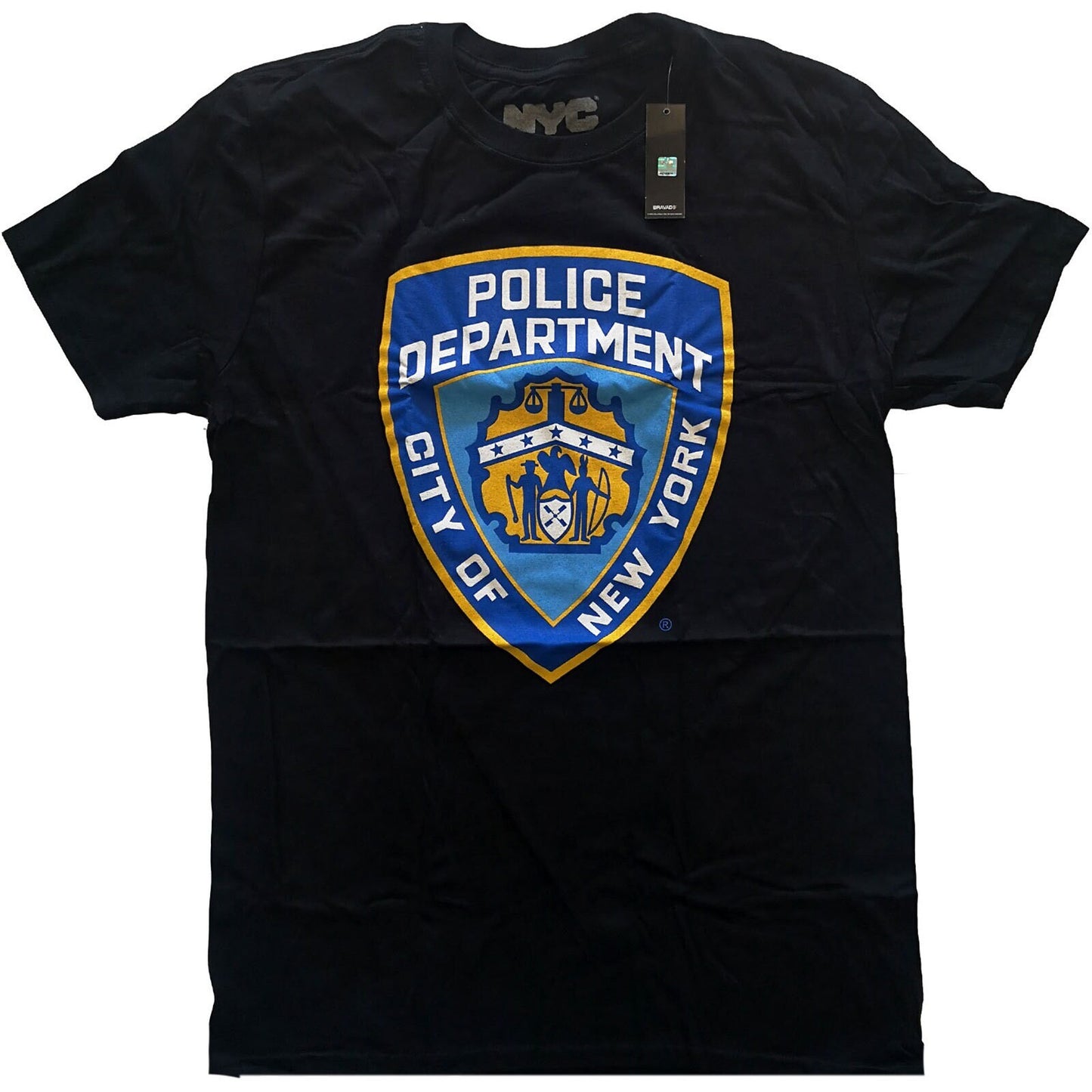 NYPD New York Police Dept Logo T-Shirt Unisex - Made to Order - T-Shirt Men Women - Police City of New York Badge - Officially Licensed