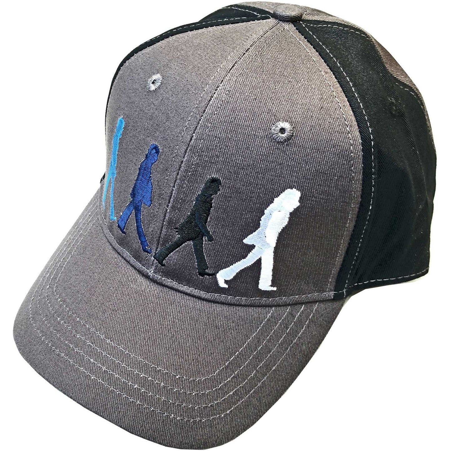 THE BEATLES Unisex Cap Hat - Made to Order - Charcoal Grey and Black Beatles Abbey Road Adjustable Baseball Cap - Officially Licensed!