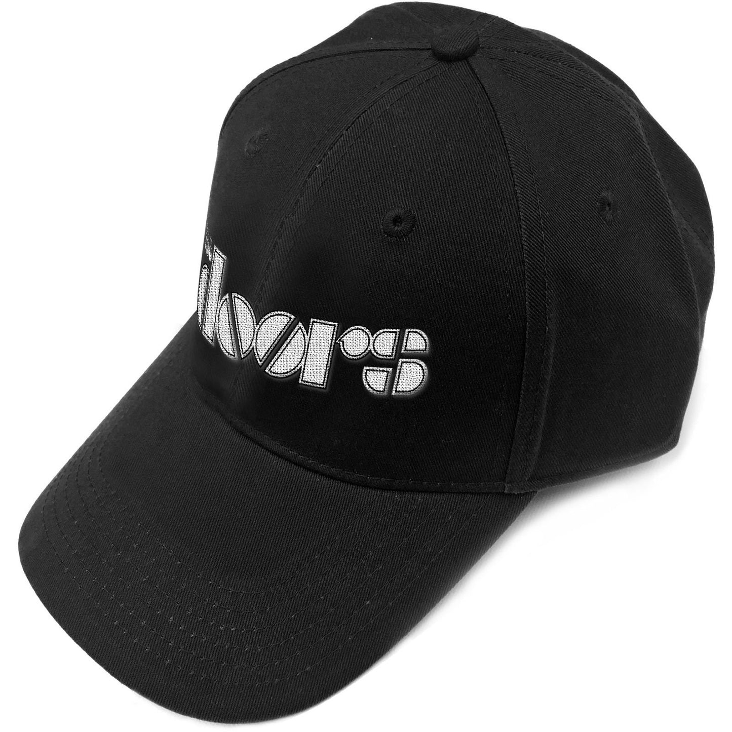 THE DOORS Unisex Cap Hat - Made to Order - Black The Doors Band Logo Adjustable Baseball Cap - Officially Licensed!