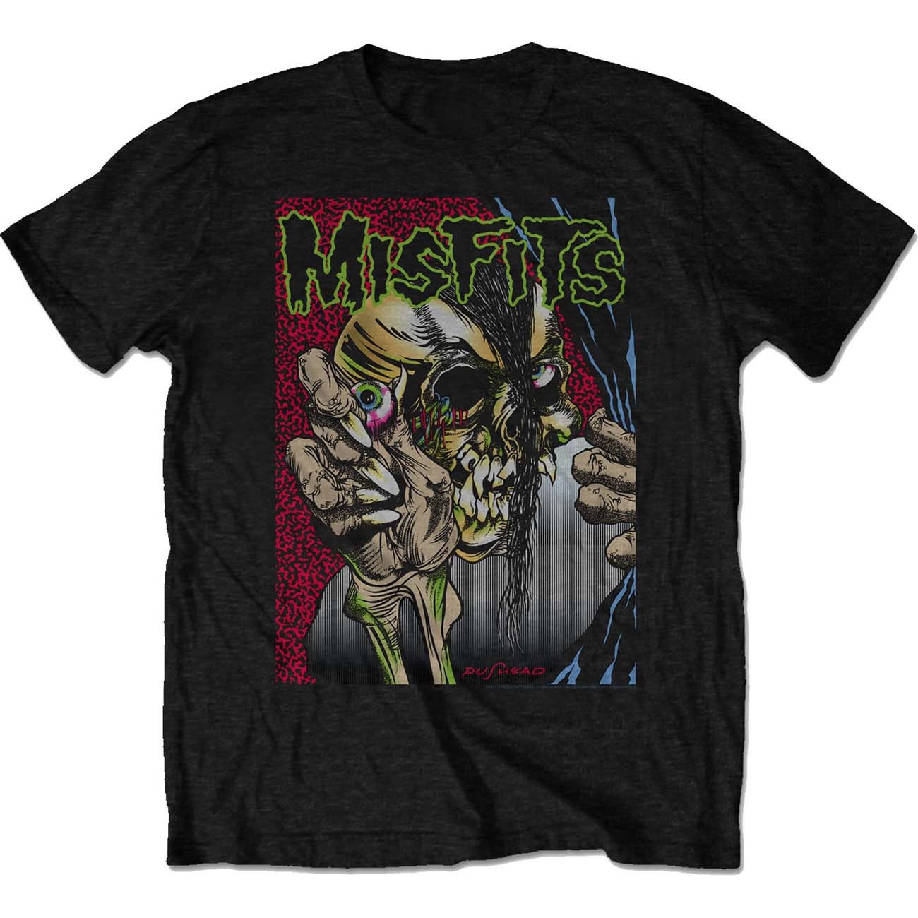 MISFITS Pushead T-Shirt Unisex - Made to Order - Danzig Front and Back T-Shirt For Men and Women - Music Metal Rock Band Concert Shirt