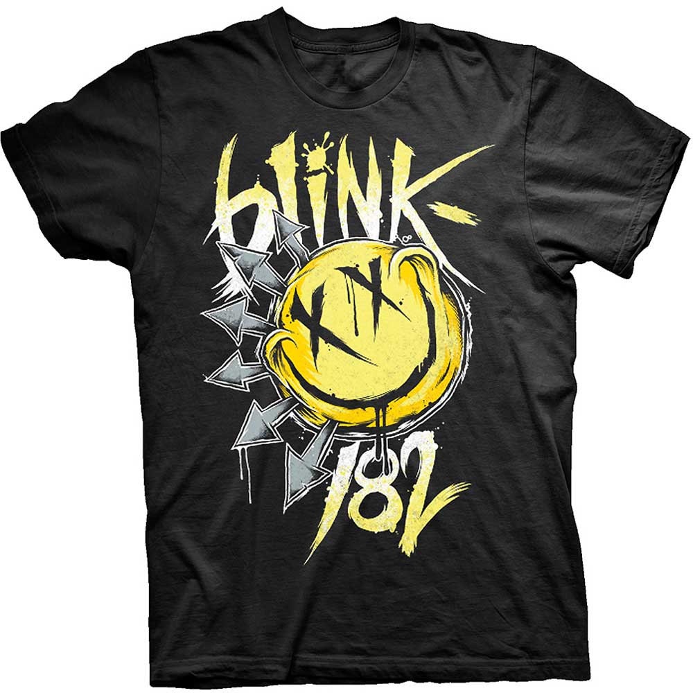 BLINK-182 Big Smile T-Shirt Unisex - Made to Order - T-Shirt For Men and Women - Music Rock Band Concert Shirt