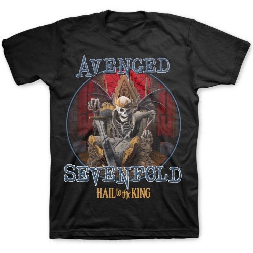 AVENGED SEVENFOLD Deadly Rule T-Shirt Unisex - Made to Order - Hail To King T-Shirt For Men and Women - Music Metal Rock Band Concert Shirt