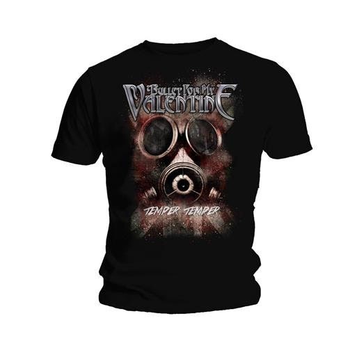 Bullet For My Valentine T-Shirt Unisex - Made to Order - Temper Gas Mask T-Shirt For Men and Women - Music Metal Rock Band Concert Shirt