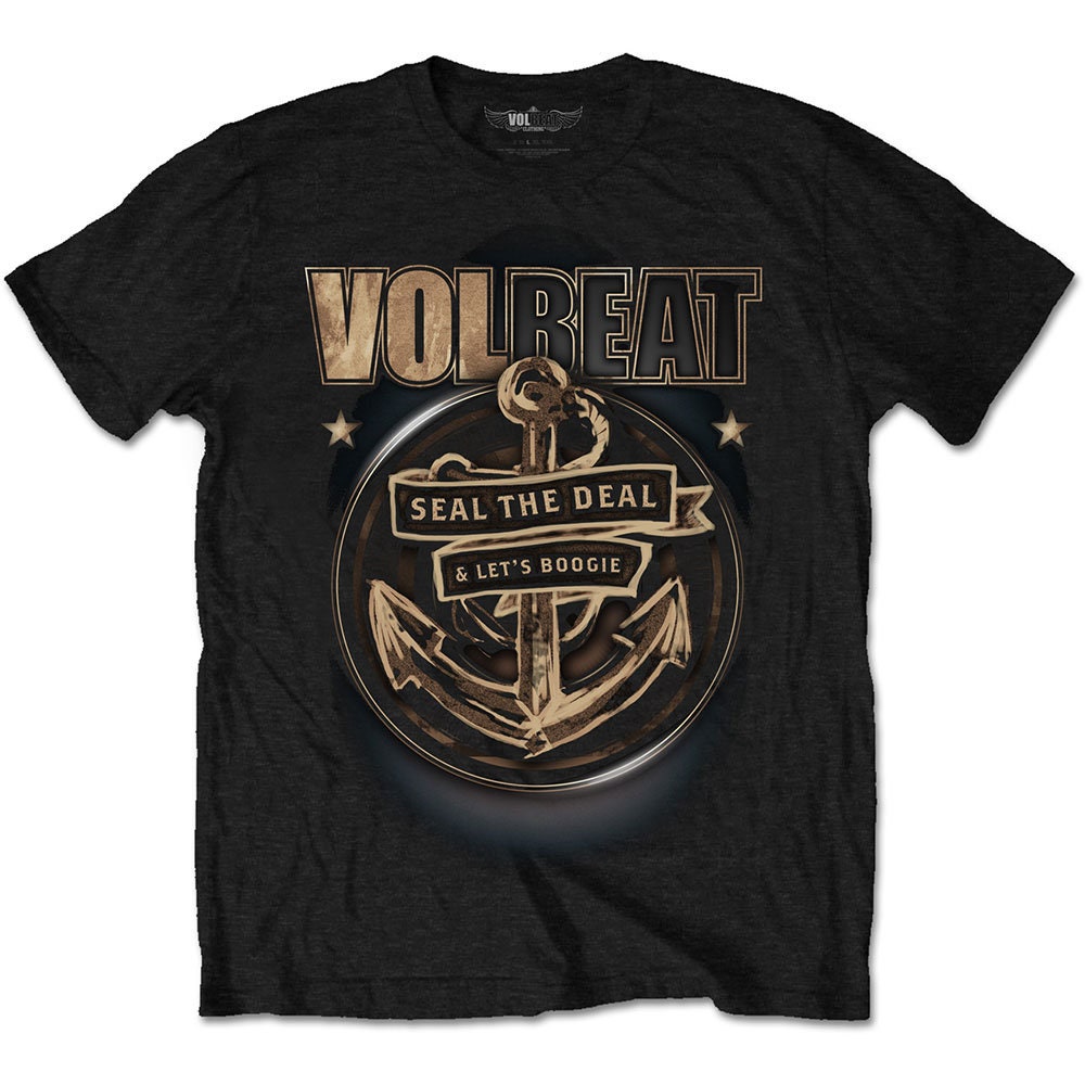 VOLBEAT Anchor T-Shirt Unisex - Made to Order - Seal the Deal T-Shirt For Men and Women - Music Metal Rock Band Concert Shirt