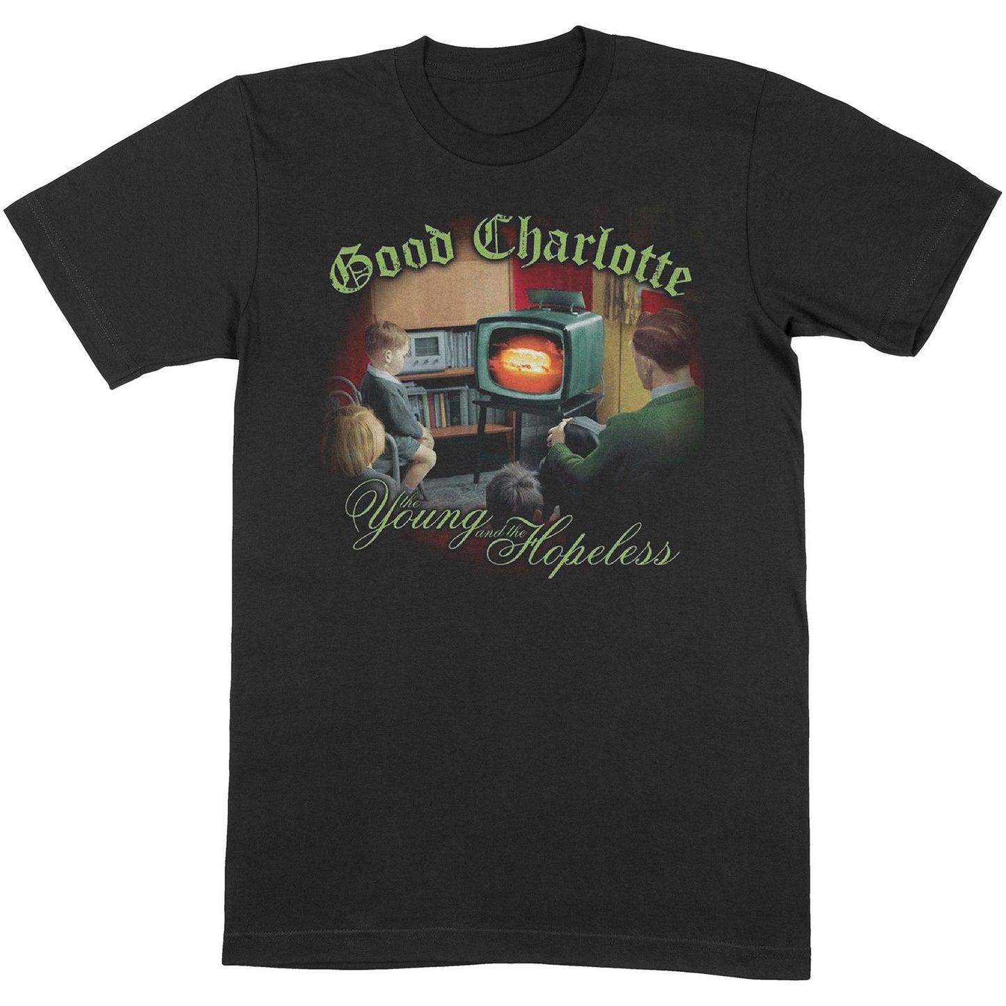 GOOD CHARLOTTE Young & Hopeless T-Shirt Unisex - Made to Order - T-Shirt For Men and Women - Music Metal Rock Band Concert Shirt