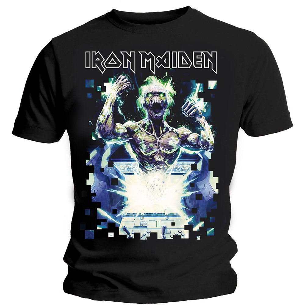 IRON MAIDEN Speed of Light T-Shirt Unisex - Made to Order - T-Shirt For Men and Women - Music Metal Rock Band Concert Shirt