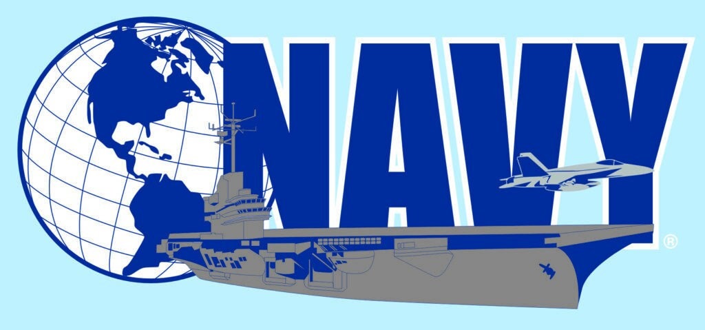 NAVY With Globe and Ship Vinyl Decal Sticker - 6.25x3 Inch - United States Navy USN Clear Decal For Car Truck Window Vehicle Military