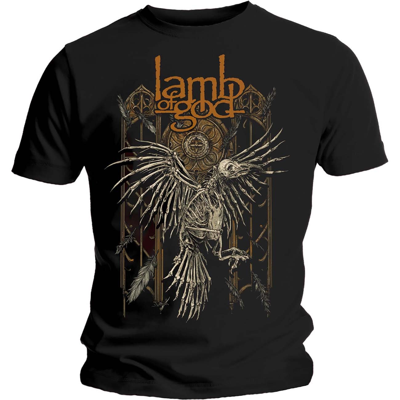 LAMB OF GOD Crow T-Shirt Unisex - Made to Order - T-Shirt For Men and Women - Music Metal Rock Band Concert Shirt