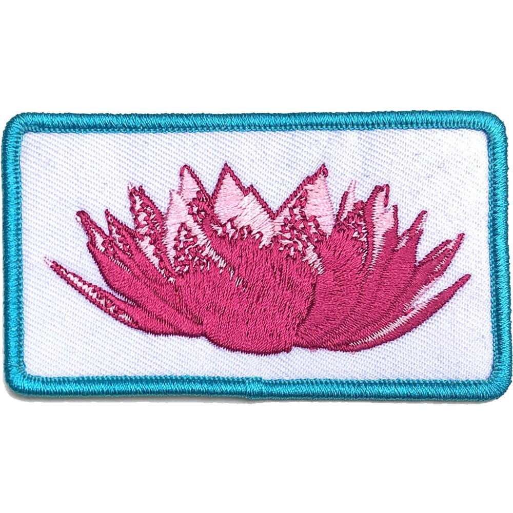 IMAGINE DRAGONS Lotus Flower Patch - 3.25x2 Inch - American Pop Rock Band Embroidered Patch Applique Craft Supply - Officially Licensed