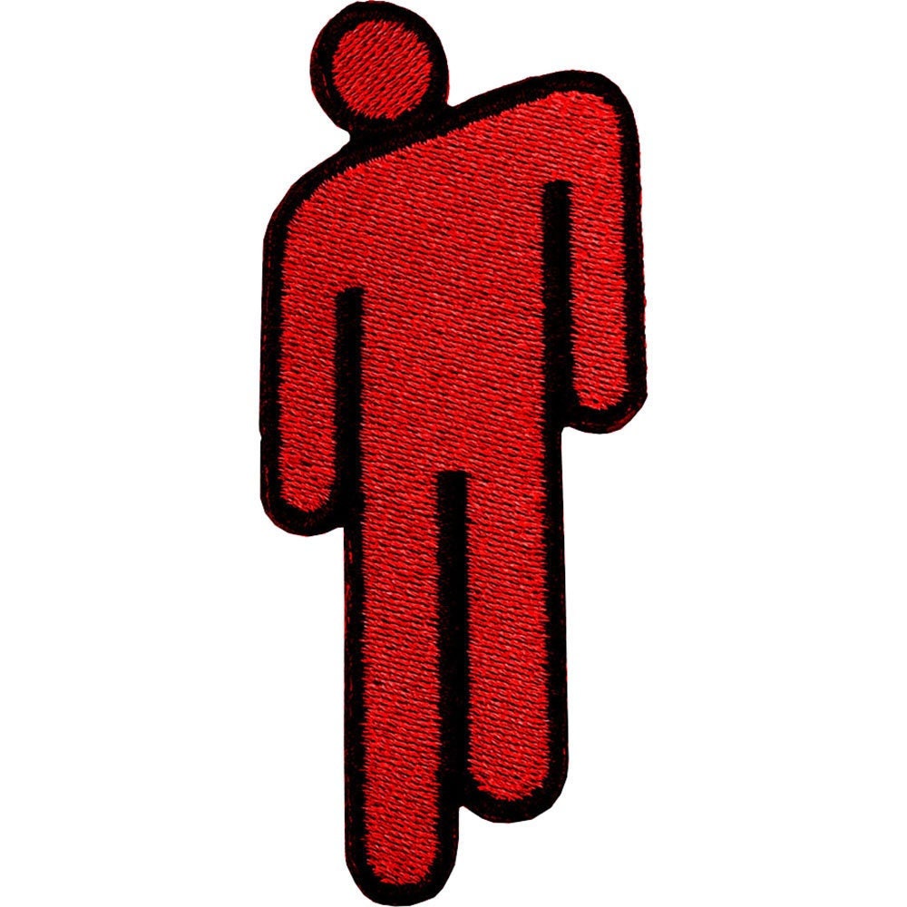 BILLIE EILISH Red Patch - 3x1 Inch - Billie Eilish Singer Blohsh Red Embroidered Patch Applique Craft Supply - Officially Licensed