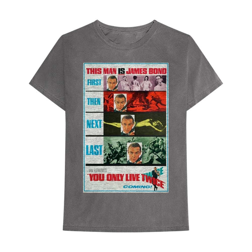 JAMES BOND 007 You Only Live Twice T-Shirt Unisex - Made to Order - T-Shirt For Men and Women - Sean Connery Classic Movie