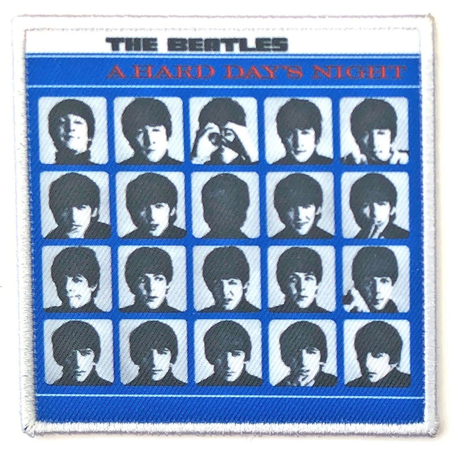 THE BEATLES Patch - 3.25x3.25 Inch - Beatles A Hard Days Night Album Cover Embroidered Patch Applique Craft Supply - Officially Licensed
