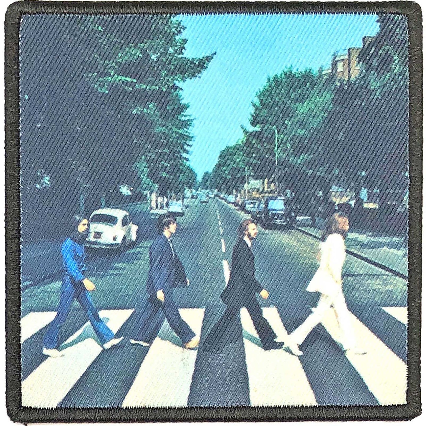 THE BEATLES Patch - 3.25x3.25 Inch - Beatles Abbey Road Album Cover Embroidered Patch Applique Craft Supply - Officially Licensed