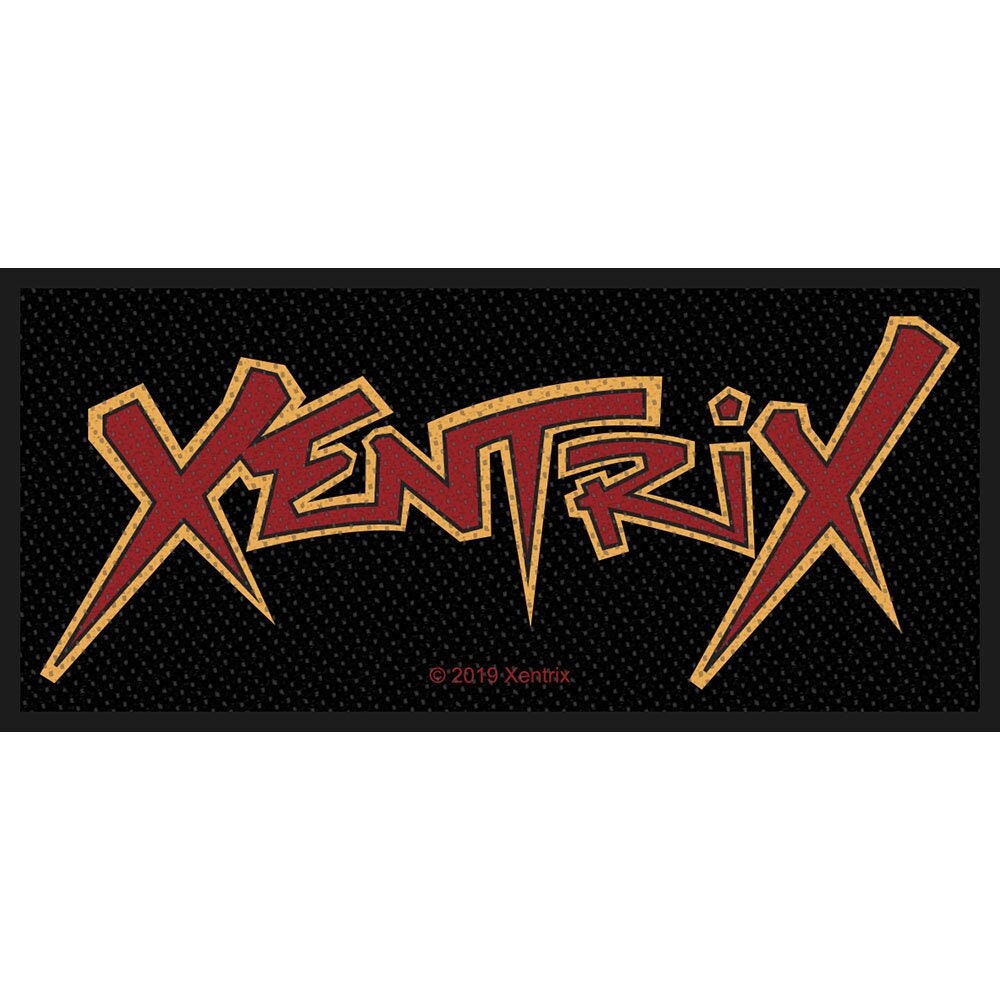 XENTRIX Patch - 4x2 Inch - Xentrix Band Logo Thrash Metal Embroidered Patch Applique Craft Supply - Officially Licensed