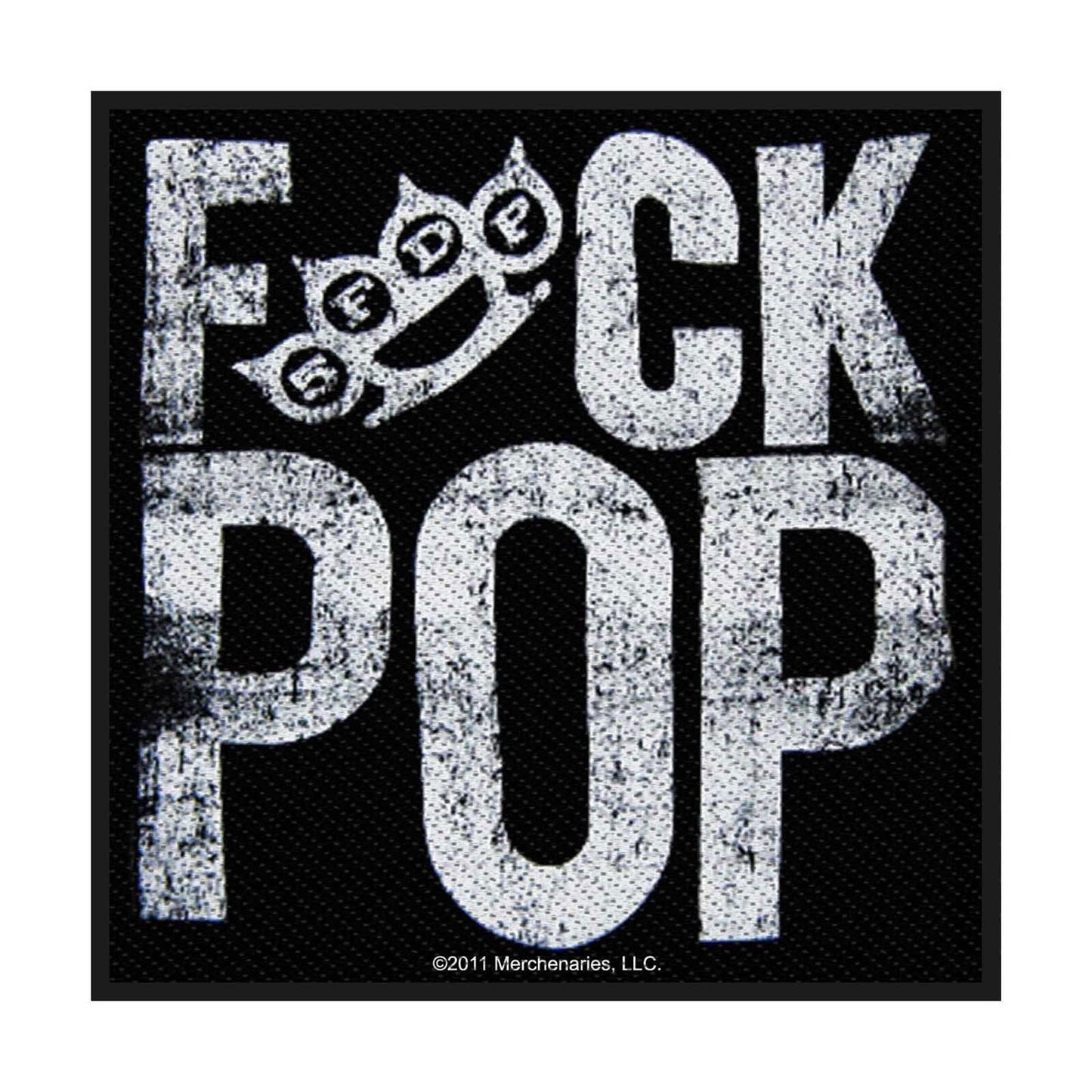 Five Finger Death Punch Patch - 4x4 Inch - 5FDP Embroidered Patch Applique - Officially Licensed