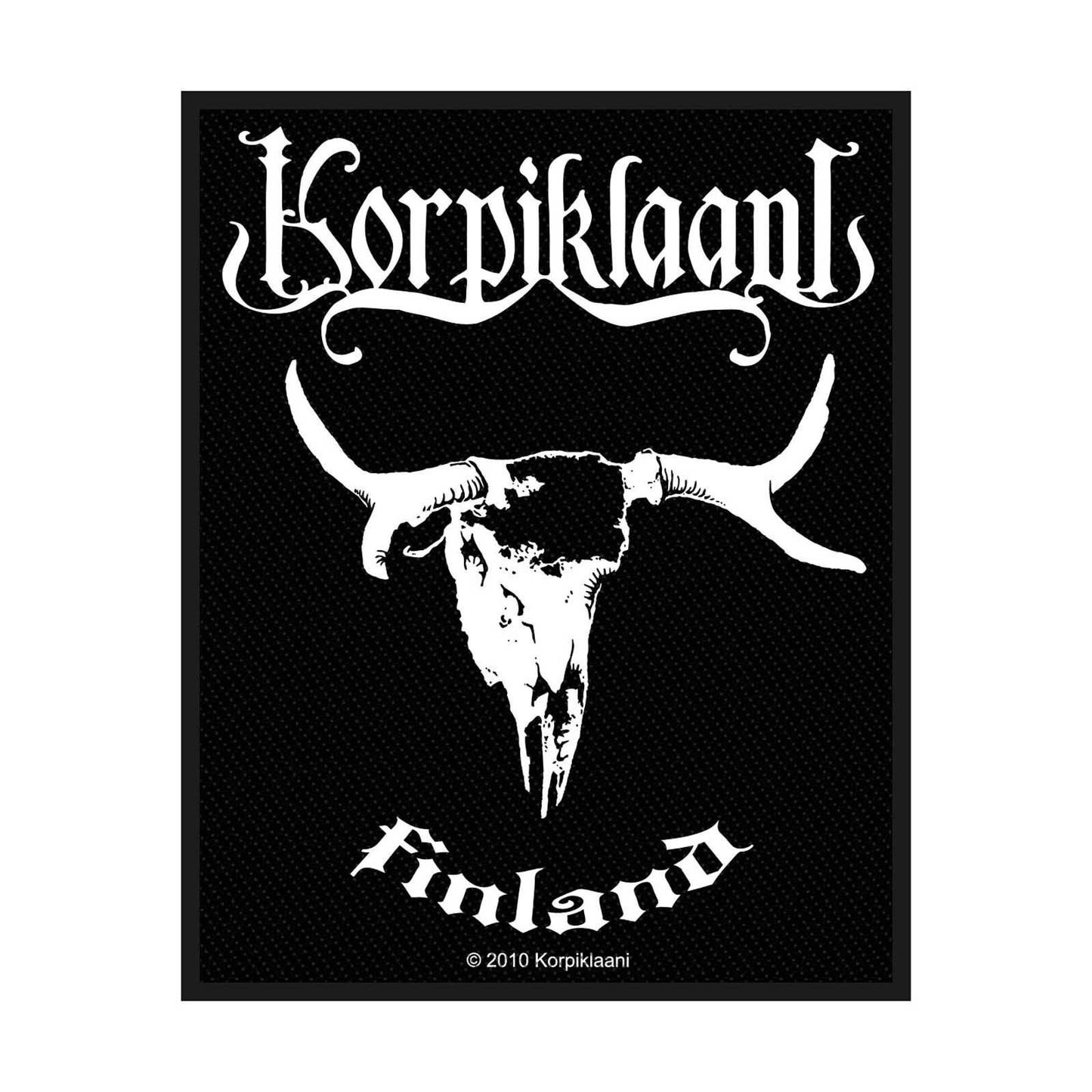 KORPIKLAANI Finland Patch - 3x4 Inch - Finnish Folk Metal Band Embroidered Patch Applique Craft Supply - Officially Licensed