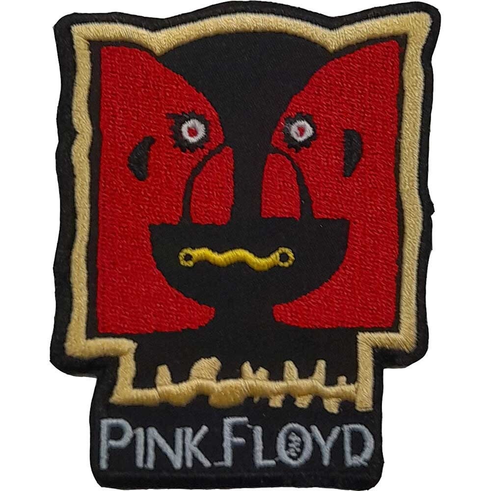 PINK FLOYD Patch - 3.2x2.5 Inch - Pink Floyd Division Bell Redheads Rock Band Embroidered Patch Applique Craft Supply - Officially Licensed