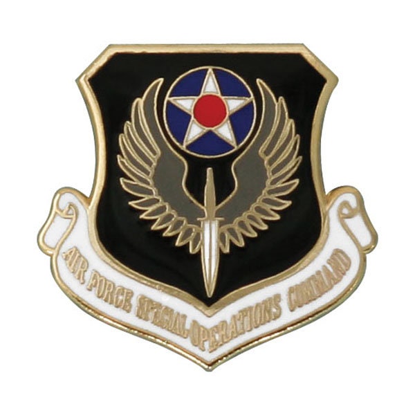 AIR FORCE Special Operations Command Lapel Pin - 0.87 Inch - United States Air Force Enamel Pin Shirt Trading Button Pinback Craft Supply