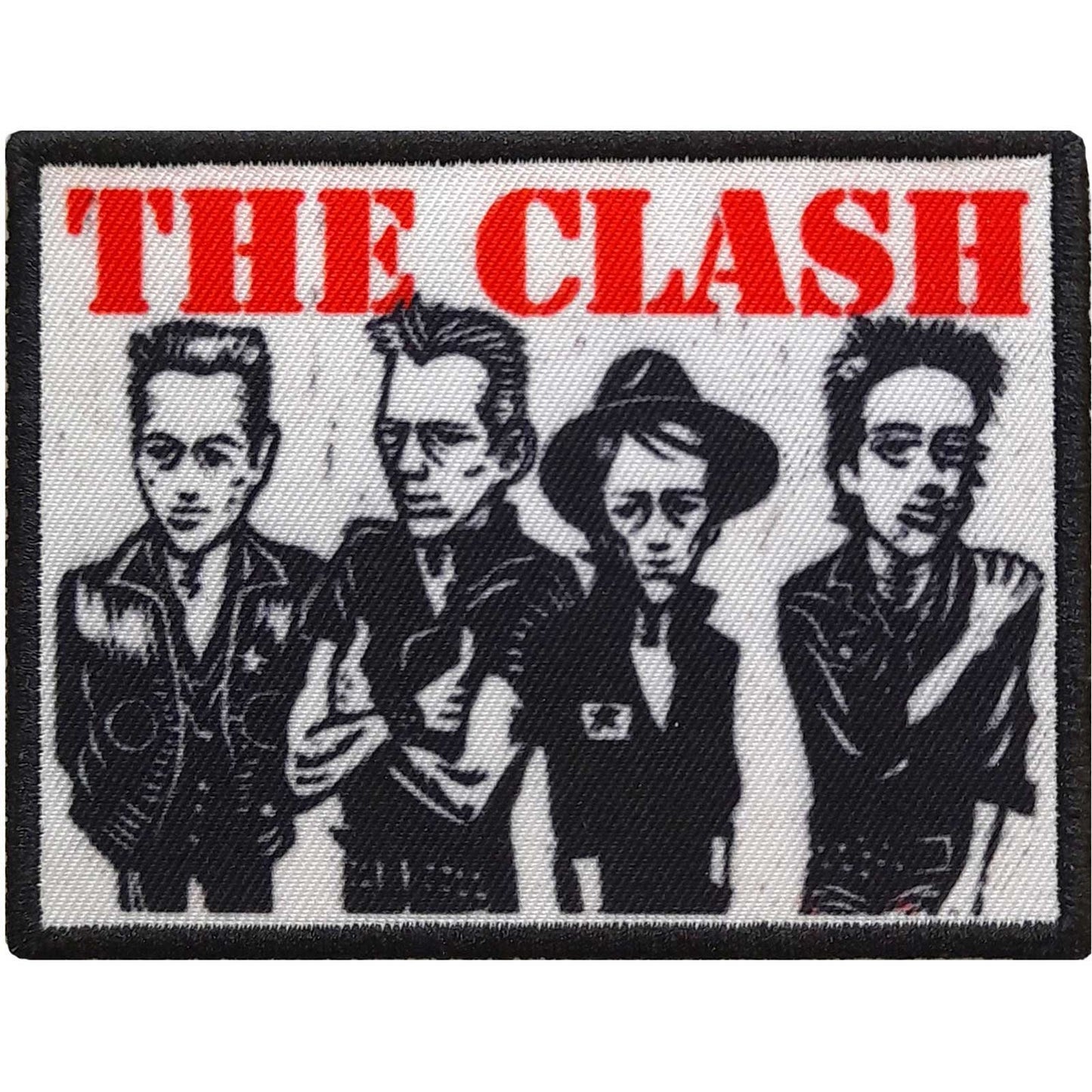 THE CLASH Characters Patch - 3x4 Inch - Clash Characters Rock Band Embroidered Patch Applique Craft Supply - Officially Licensed