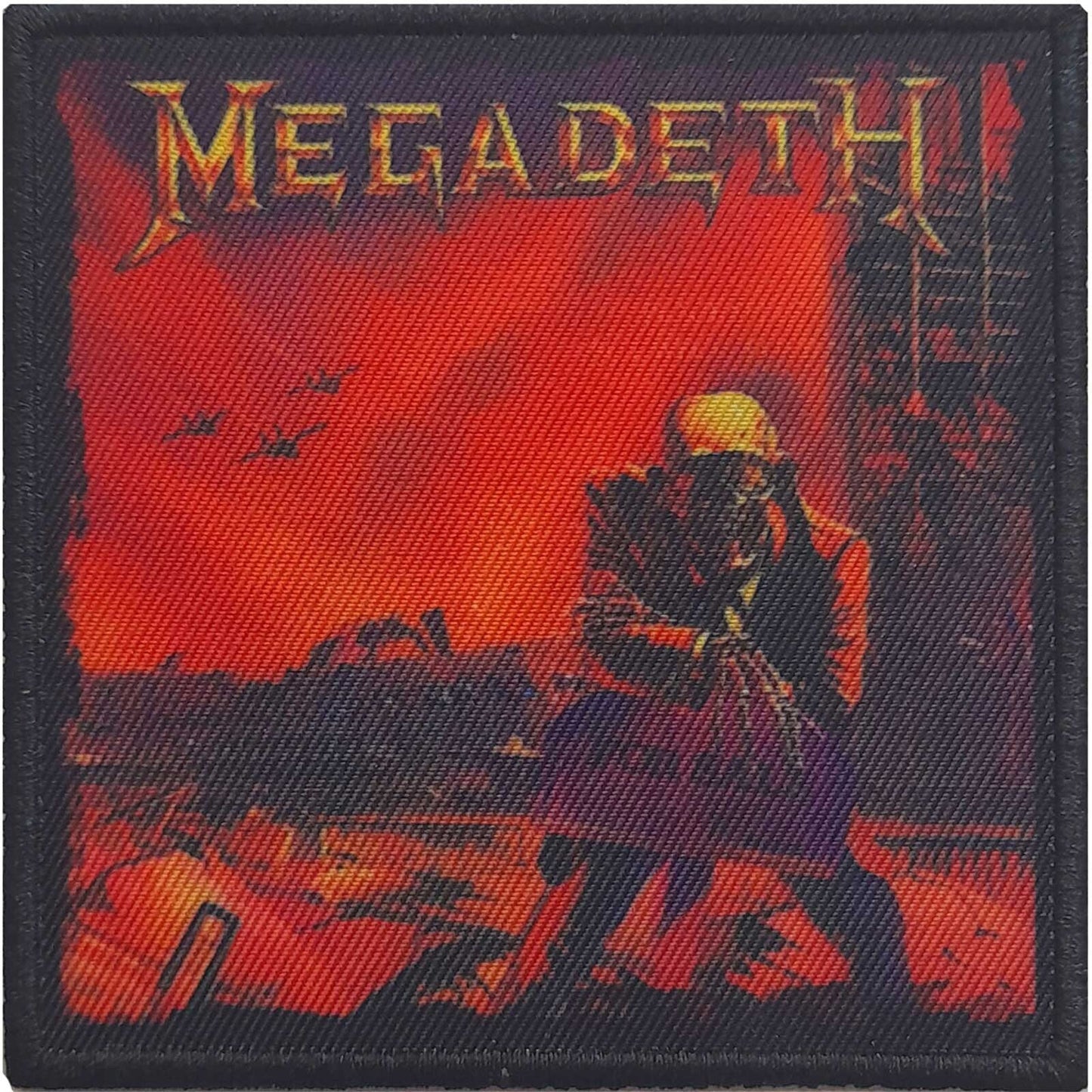 MEGADETH Patch - 3.25 Inch - Megadeth Peace Sells Thrash Metal Band Logo Embroidered Patch Applique Craft Supply - Officially Licensed