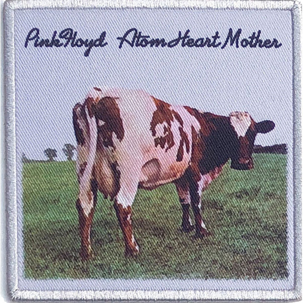 PINK FLOYD Patch - 3.5 Inch - Pink Floyd Atom Heart Mother Album Rock Band Embroidered Patch Applique Craft Supply - Officially Licensed