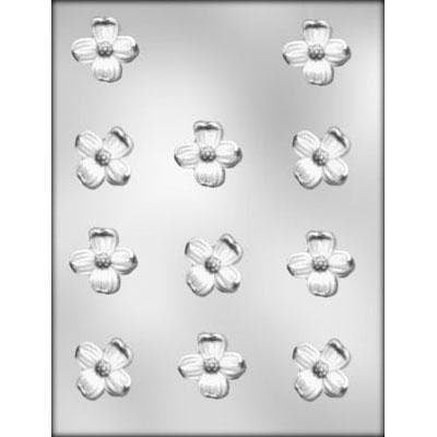 DAINTY DOGWOOD Chocolate Candy Mold -- Dogwood Tree Blossoms Wedding Craft Supply