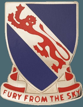 ARMY 508th Infantry Regiment Crest Lapel Pin - 0.87 Inch - United States Army Enamel Pin Backpack Shirt Trading Button Pinback Craft Supply