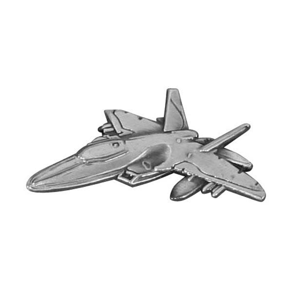 AIR FORCE F-22 Raptor Aircraft Lapel Pin - 1 Inch - USAF Air Force Enamel Pin for Backpack Tie Shirt Trading Button Pinback