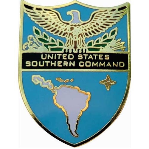 AIR FORCE United States Southern Command Lapel Pin - 0.87 Inch - USAF Air Force Enamel Pin for Backpack Tie Shirt Trading Button Pinback